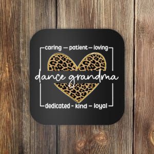 Dance Grandma Dancing Grandmother Of A Dancer Coaster