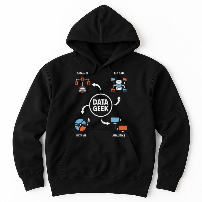 Data Geek Data Scientist Science Statistics Data Analyst Hoodie