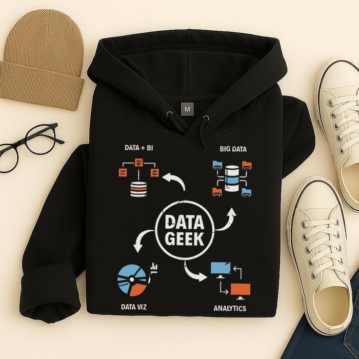 Data Geek Data Scientist Science Statistics Data Analyst Hoodie