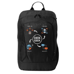 Data Geek Data Scientist Science Statistics Data Analyst City Backpack