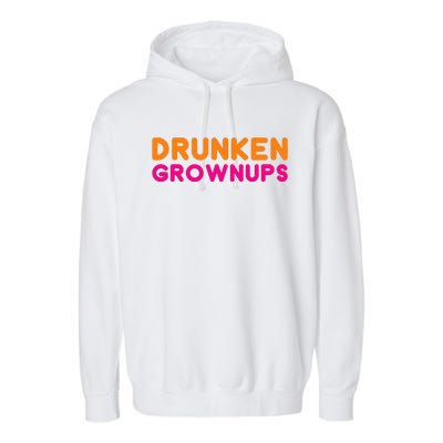 Drunken Grownups Garment-Dyed Fleece Hoodie