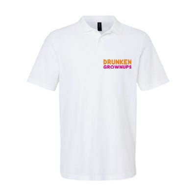 Drunken Grownups Softstyle Adult Sport Polo