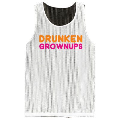 Drunken Grownups Mesh Reversible Basketball Jersey Tank