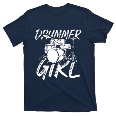 Drummer Girl Drum Kit T-Shirt