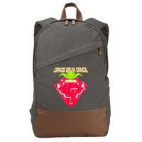 Dance Gavin Dance Synergy Strawberry Cotton Canvas Backpack