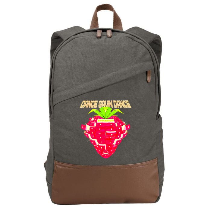 Dance Gavin Dance Synergy Strawberry Cotton Canvas Backpack