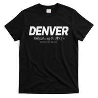 Denver Game Day Bbq Party Hometown Pride Denver T-Shirt