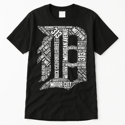 Detroit Graphic D Tall T-Shirt