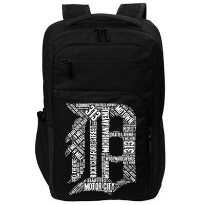 Detroit Graphic D Impact Tech Backpack
