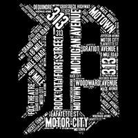 Detroit Graphic D Cooling Performance Crew T-Shirt