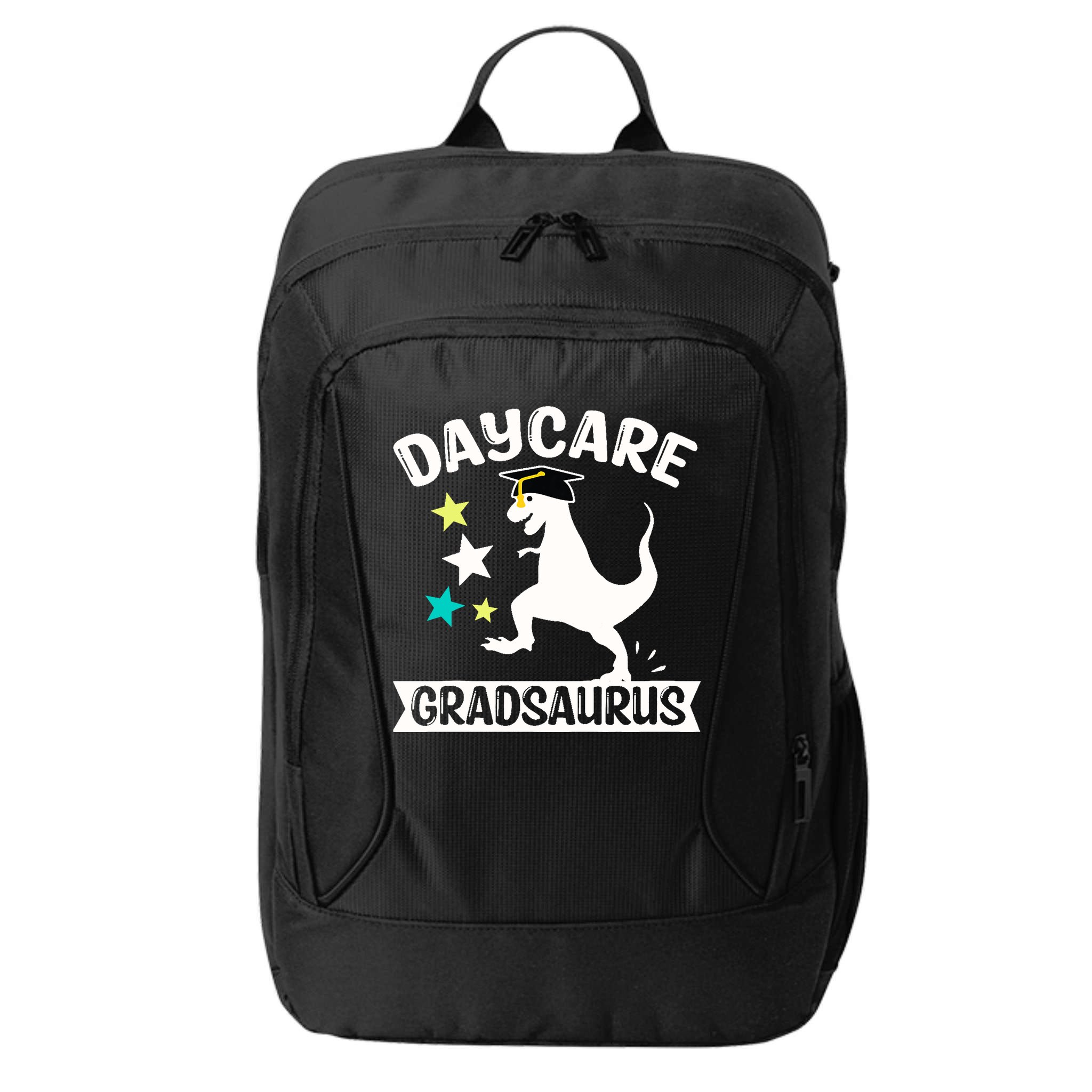 Daycare Gradsaurus Dinosaur Baby Boy Daycare Graduation City Backpack