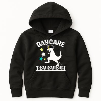 Daycare Gradsaurus Dinosaur Baby Boy Daycare Graduation Kids Hoodie