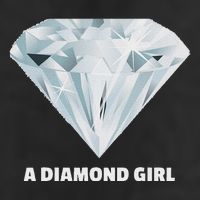 Diamond Girl Diamond 7 Panel Mesh Trucker Snapback Hat