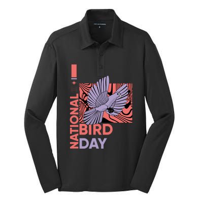 Day Gift Silk Touch Performance Long Sleeve Polo