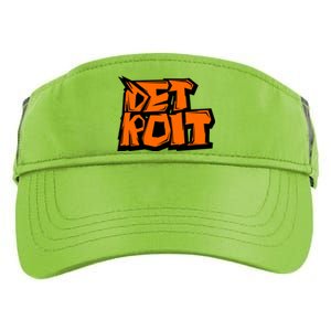 Detroit Graffiti Adult Drive Performance Visor