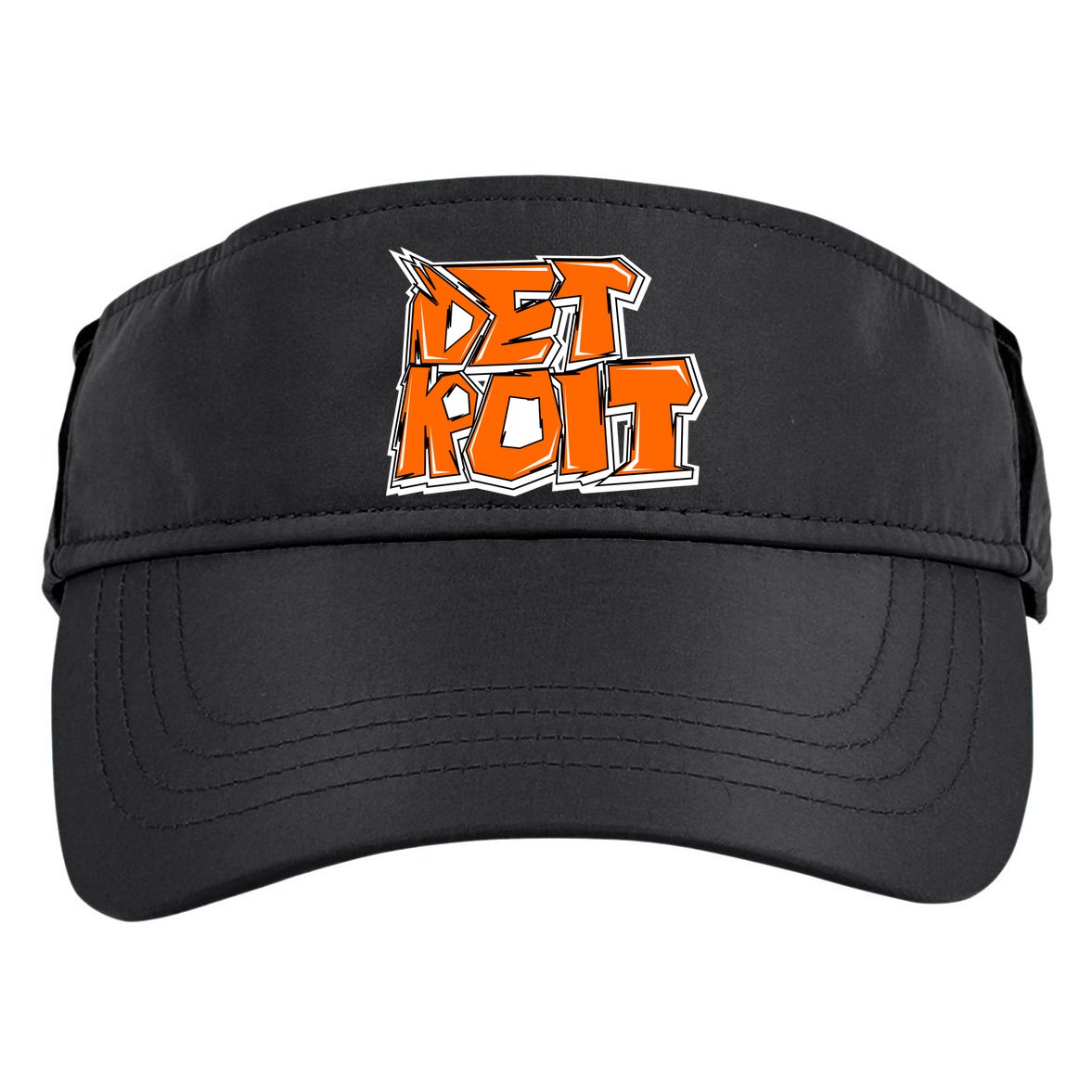 Detroit Graffiti Adult Drive Performance Visor