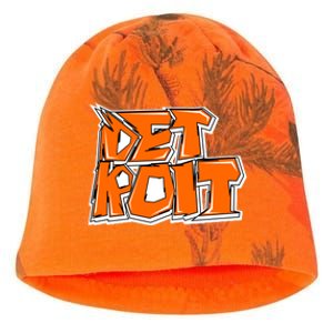 Detroit Graffiti Kati - Camo Knit Beanie