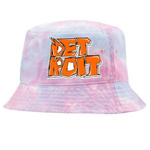 Detroit Graffiti Tie-Dyed Bucket Hat