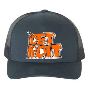 Detroit Graffiti Yupoong Adult 5-Panel Trucker Hat