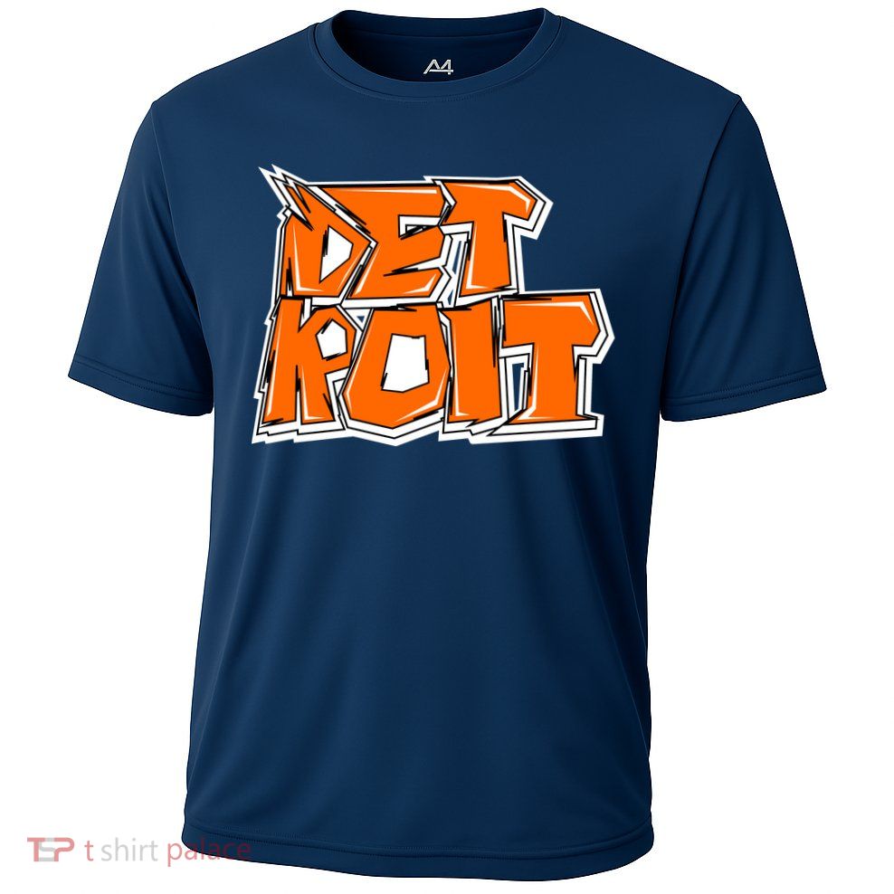 Detroit Graffiti Cooling Performance Crew T-Shirt