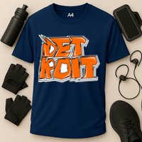 Detroit Graffiti Cooling Performance Crew T-Shirt
