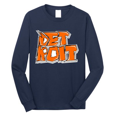 Detroit Graffiti Long Sleeve Shirt