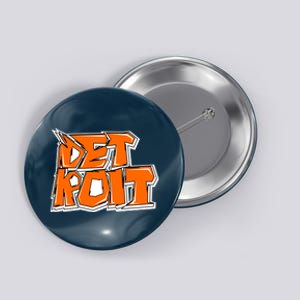 Detroit Graffiti Button