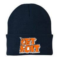 Detroit Graffiti Knit Cap Winter Beanie