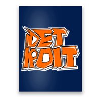 Detroit Graffiti Poster