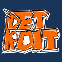 Detroit Graffiti Poster