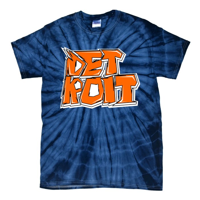 Detroit Graffiti Tie-Dye T-Shirt