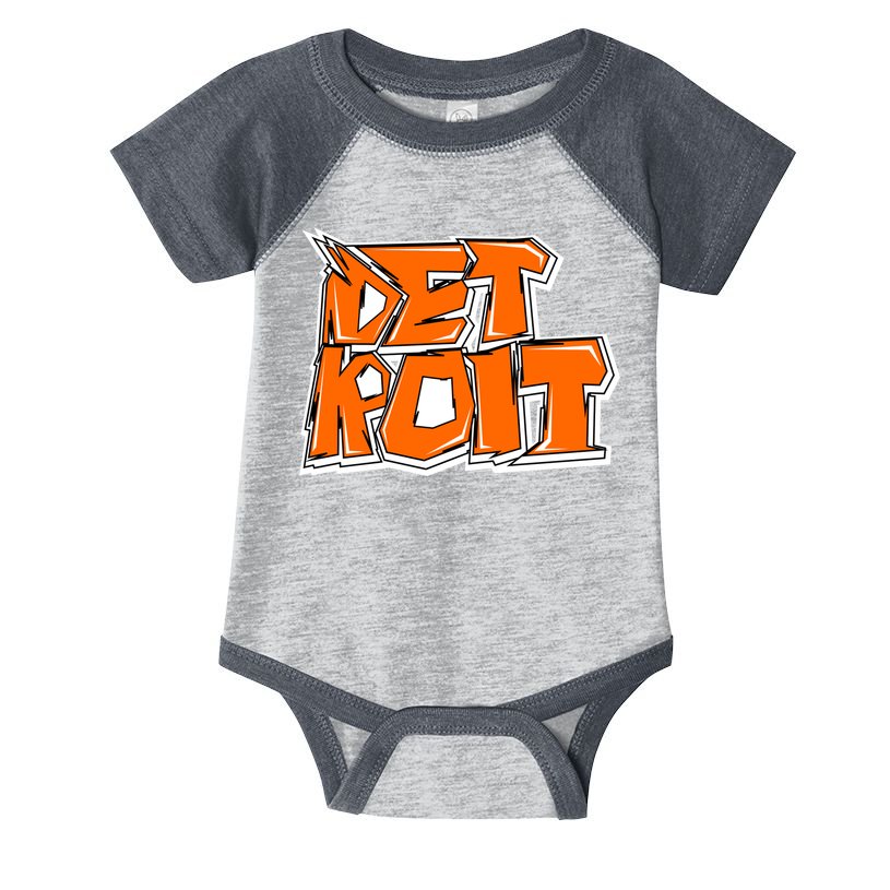 Detroit Graffiti Infant Baby Jersey Bodysuit