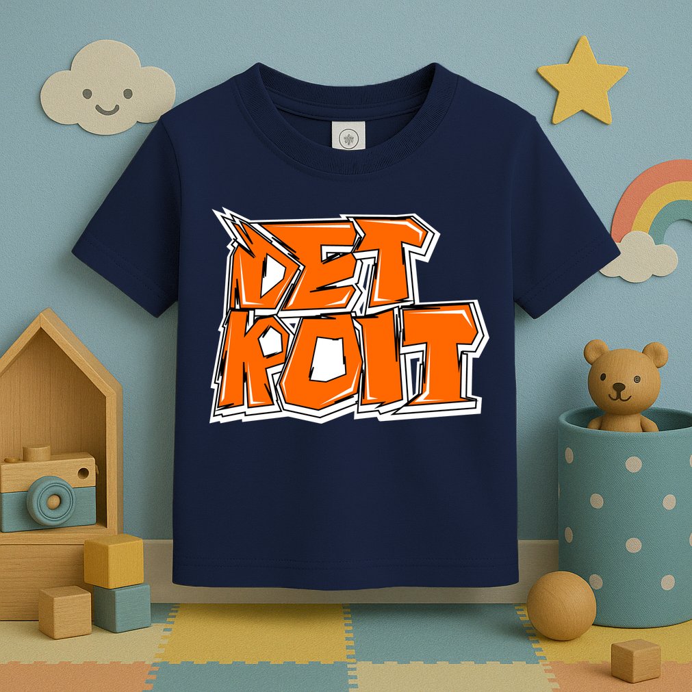 Detroit Graffiti Toddler T-Shirt