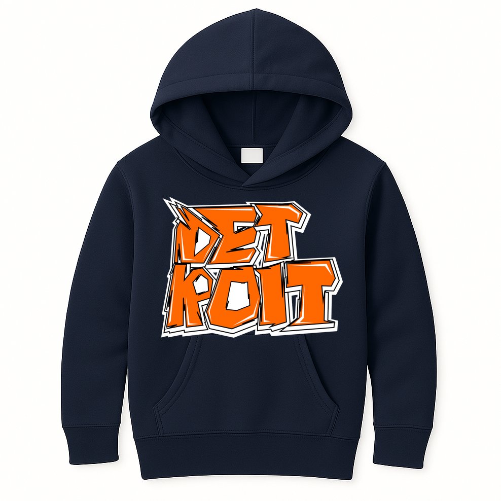 Detroit Graffiti Kids Hoodie