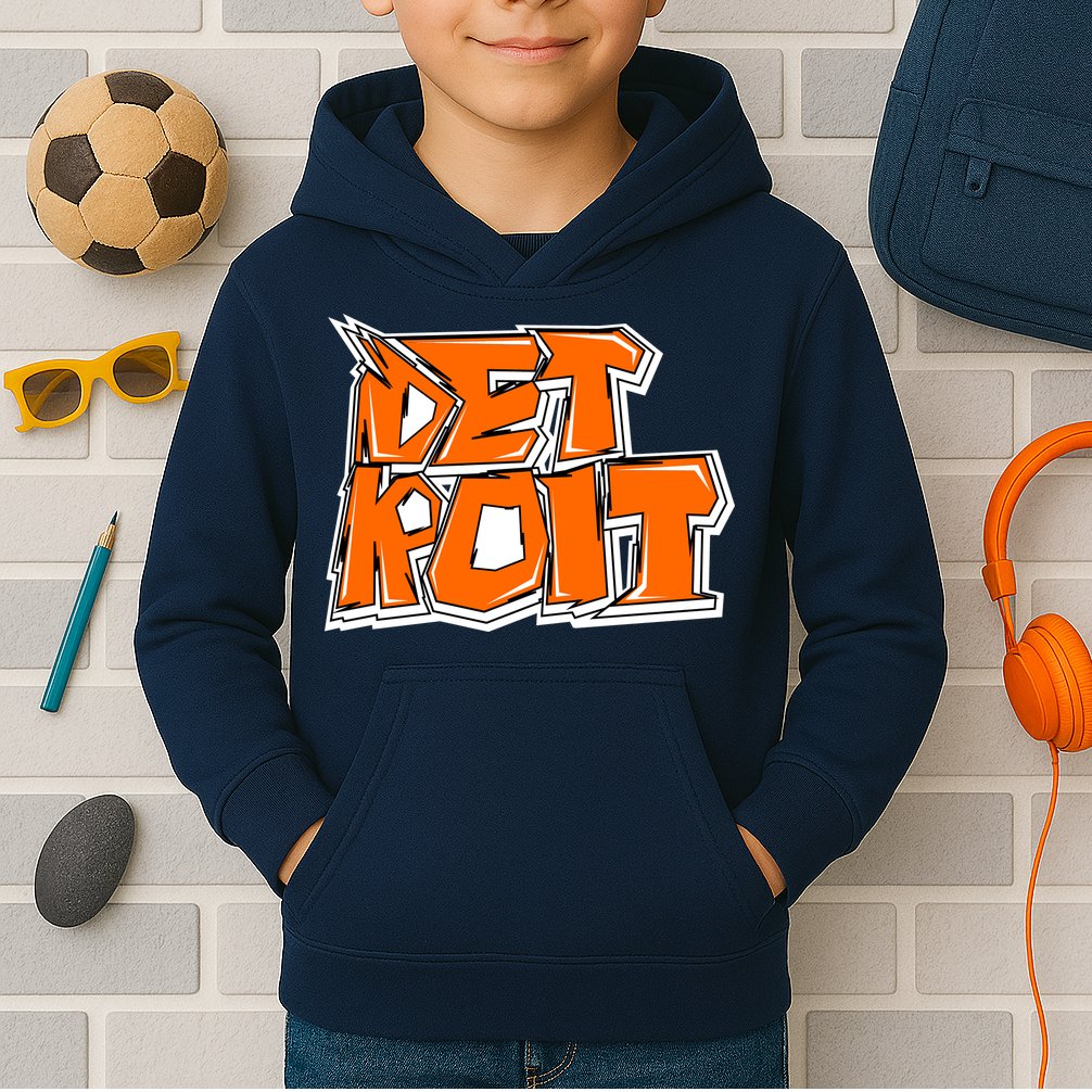Detroit Graffiti Kids Hoodie