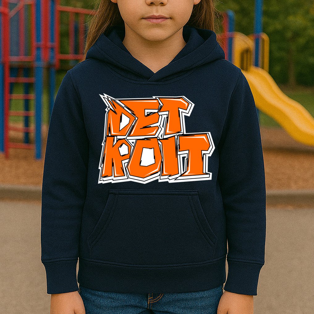 Detroit Graffiti Kids Hoodie