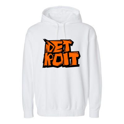 Detroit Graffiti Garment-Dyed Fleece Hoodie