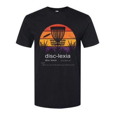 Disc Golf Disclexia Disc Golf Meme Funny Disc Golf Softstyle® CVC T-Shirt