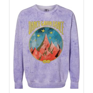 Dance Gavin Dance Graphic Design Colorblast Crewneck Sweatshirt