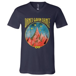 Dance Gavin Dance Graphic Design V-Neck T-Shirt