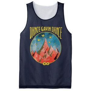 Dance Gavin Dance Graphic Design Mesh Reversible Basketball Jersey Tank