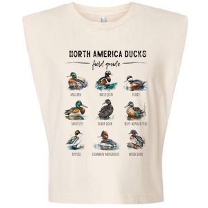 Ducks Guide Duck Lover Duck Guide Hunter Waterfowl Hunting Garment-Dyed Women's Muscle Tee