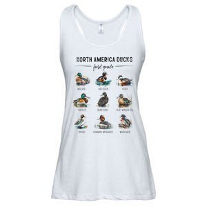 Ducks Guide Duck Lover Duck Guide Hunter Waterfowl Hunting Ladies Essential Flowy Tank