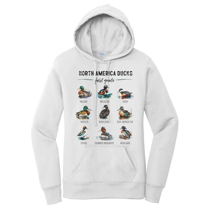 Ducks Guide Duck Lover Duck Guide Hunter Waterfowl Hunting Women's Pullover Hoodie