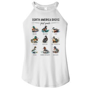 Ducks Guide Duck Lover Duck Guide Hunter Waterfowl Hunting Women's Perfect Tri Rocker Tank