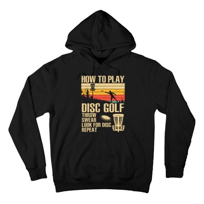 Disc Golf Design Disc Golfer Disc Golf Player Hoodie