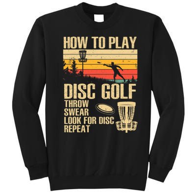 Disc Golf Design Disc Golfer Disc Golf Player Sweatshirt