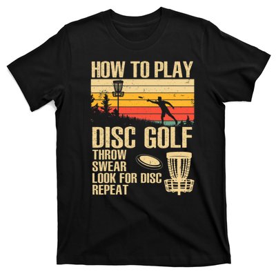 Disc Golf Design Disc Golfer Disc Golf Player T-Shirt