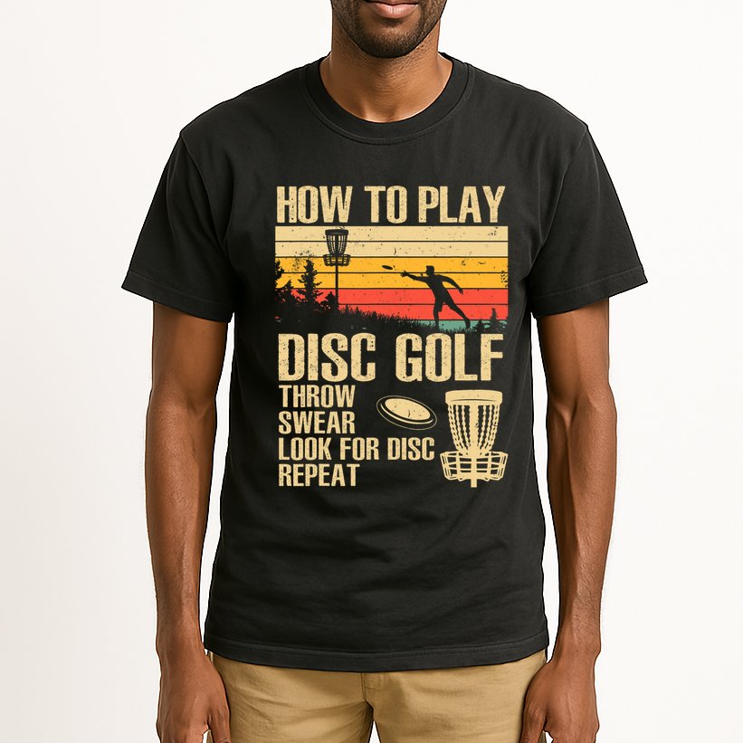 Disc Golf Design Disc Golfer Disc Golf Player Tall T-Shirt