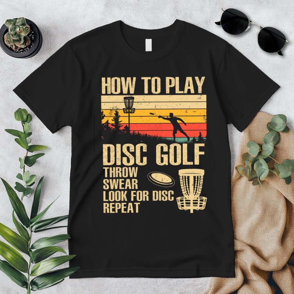 Disc Golf Design Disc Golfer Disc Golf Player Premium T-Shirt